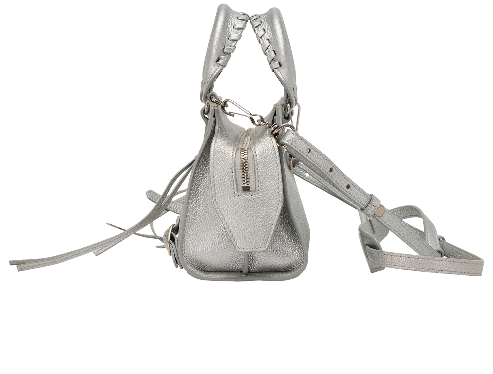 Neo Classic Mini City, &pound;750, Handbags, Silver, Leather, Bottom view